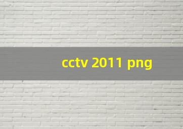 cctv 2011 png